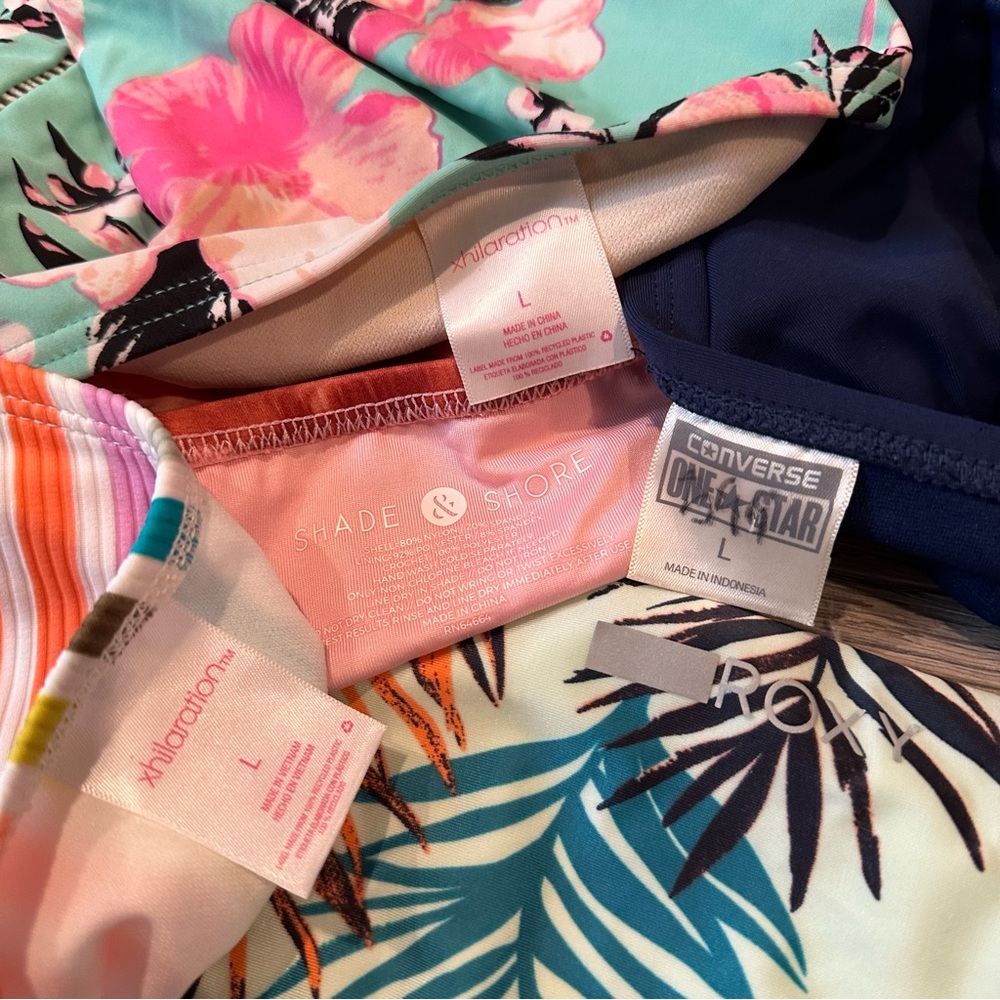 Women's Bikini Bottom Bundle Lot Size Large 8 Pieces - Picture 6 of 7